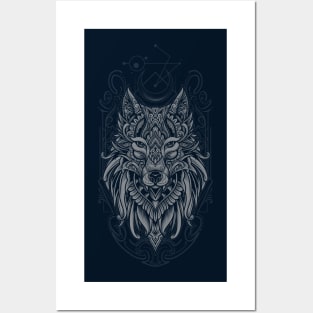 Wolf of North Posters and Art